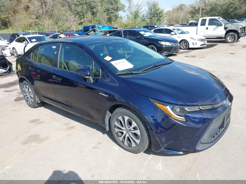 2020 TOYOTA COROLLA HYBRID LE | JTDEBRBE1LJ006563 | UPCARS