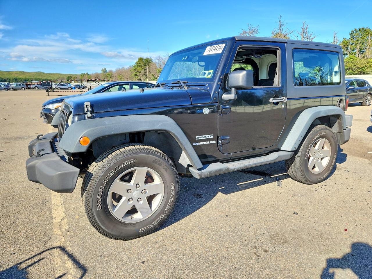 2012 JEEP WRANGLER SPORT | 1C4GJWAG4CL247325 | UPCARS