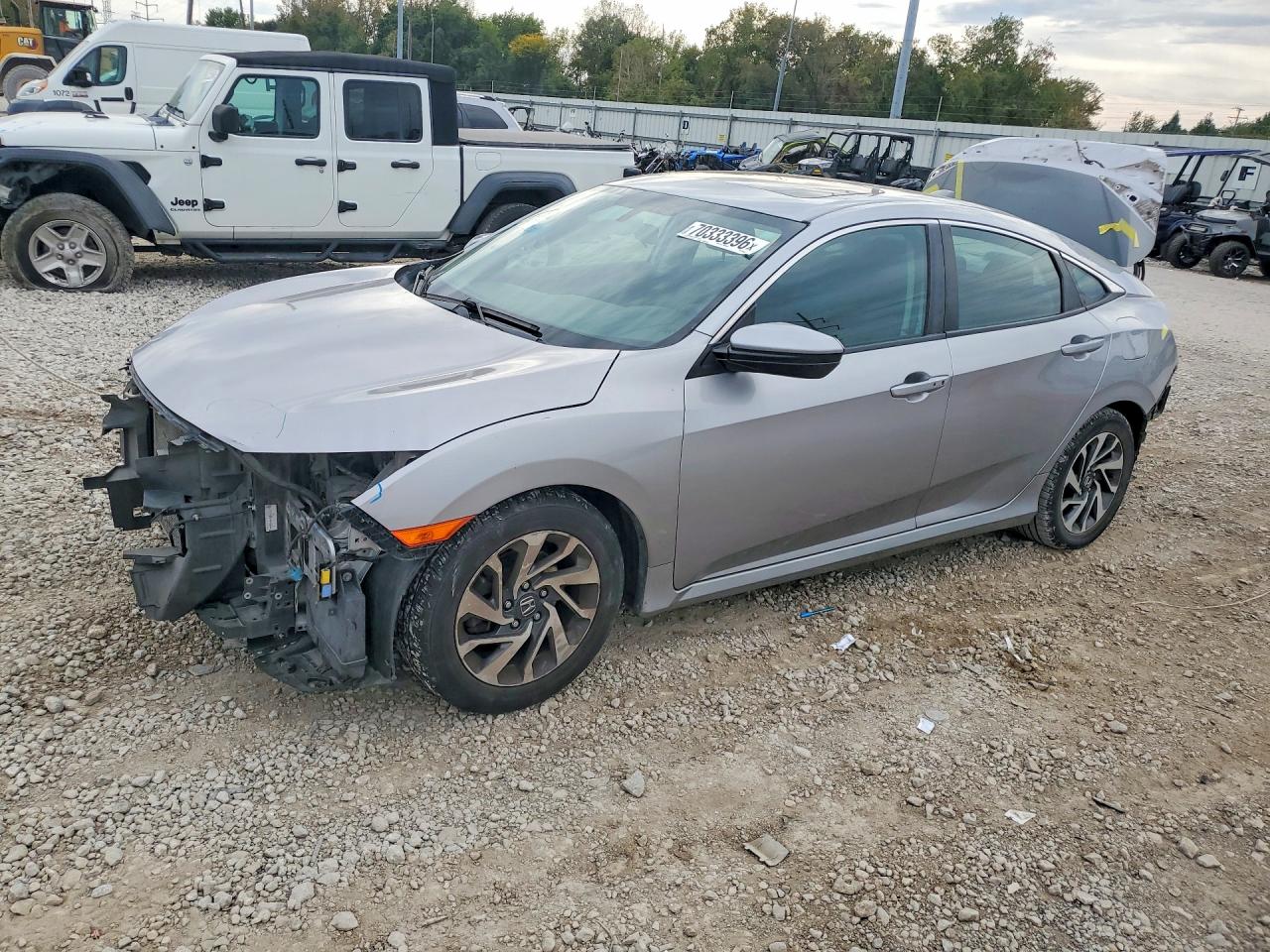 2018 HONDA CIVIC EX | 2HGFC2F77JH606556 | UPCARS