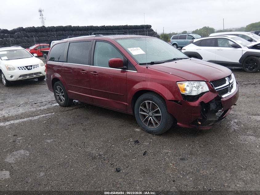 2017 DODGE GRAND CARAVAN SXT | 2C4RDGCG0HR847521 | UPCARS