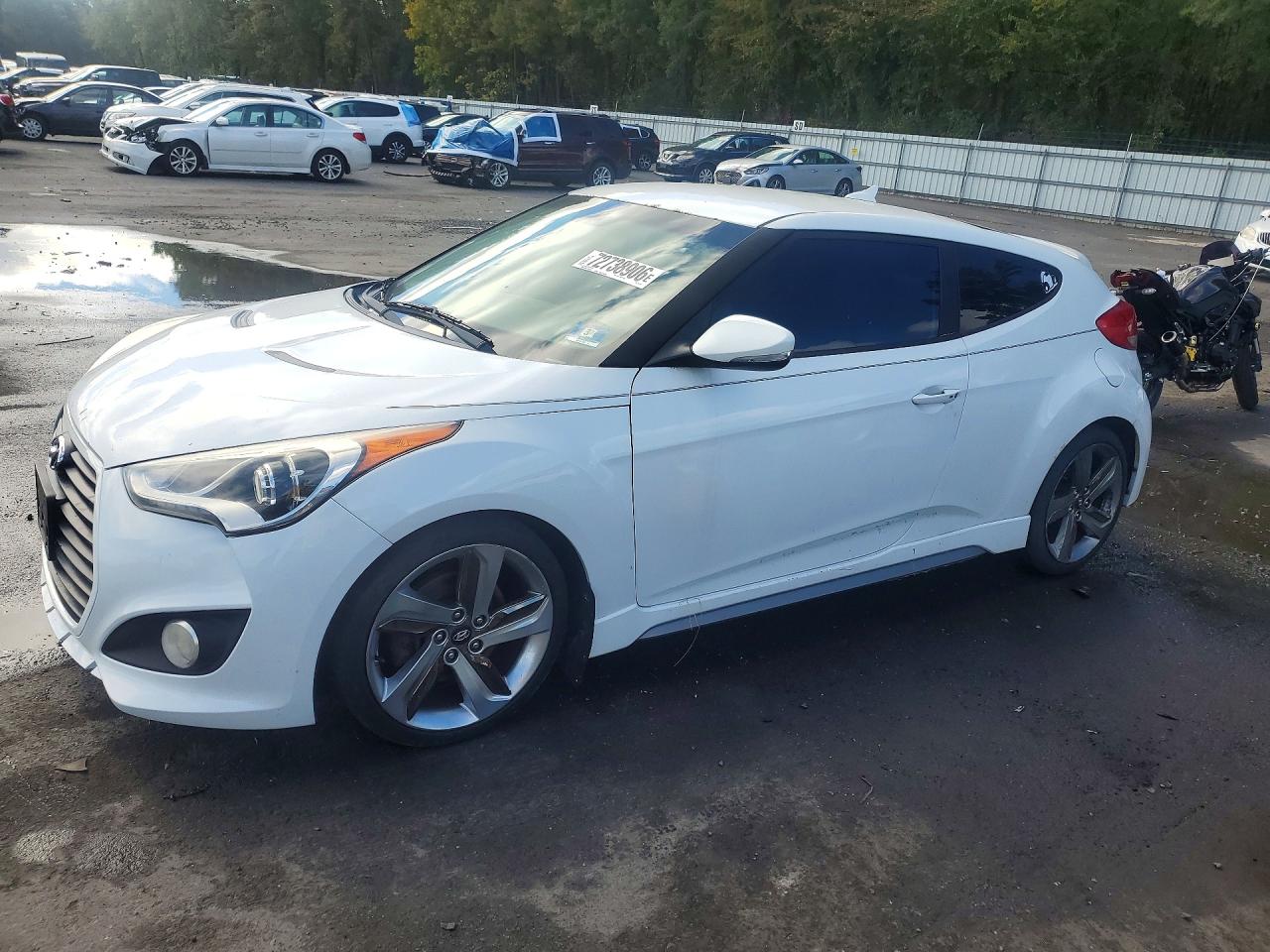 2014 HYUNDAI VELOSTER TURBO | KMHTC6AE6EU192733 | UPCARS