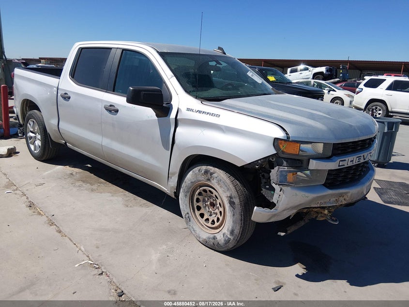 2020 CHEVROLET SILVERADO 1500 2WD  SHORT BED CUSTOM | 3GCPWBEH2LG454211 | UPCARS
