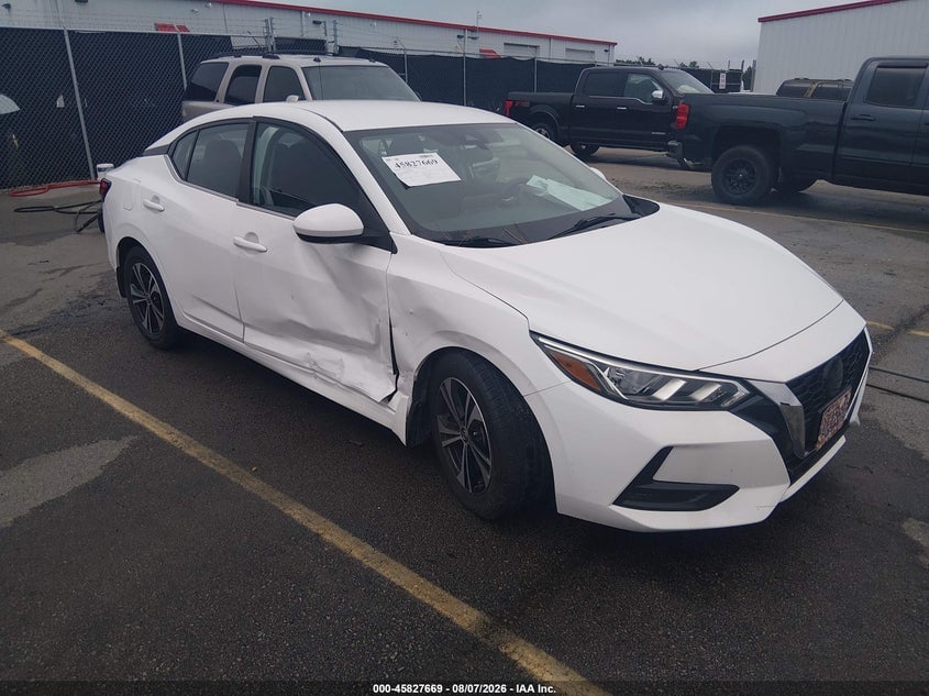 2022 NISSAN SENTRA SV XTRONIC CVT | 3N1AB8CV1NY232868 | UPCARS