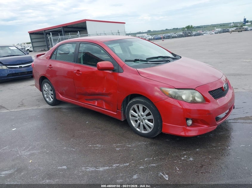 2010 TOYOTA COROLLA S | 2T1BU4EEXAC312391 | UPCARS