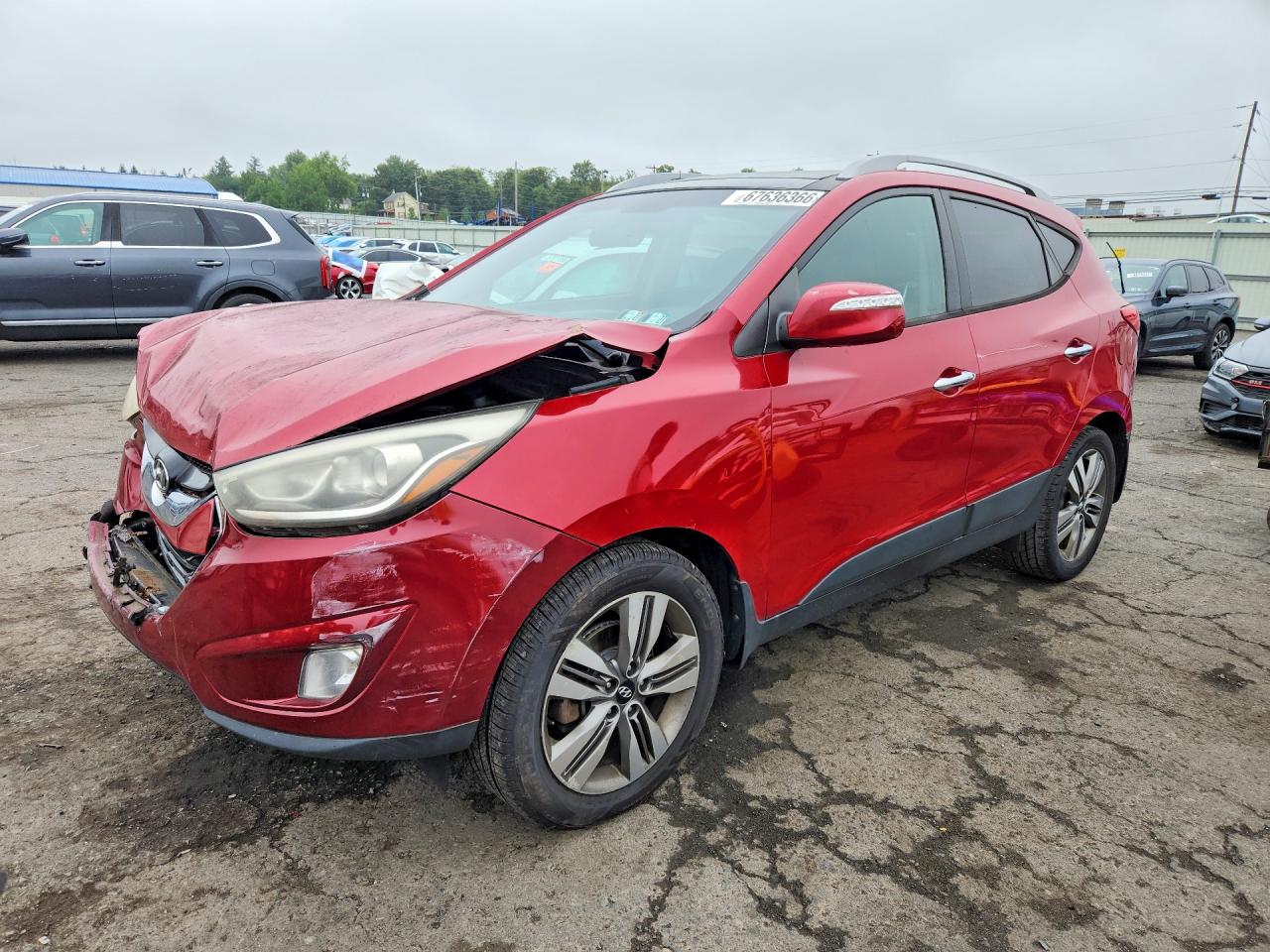 2014 HYUNDAI TUCSON LIMITED | KM8JU3AG2EU946215 | UPCARS