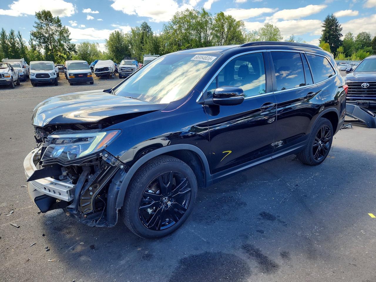 2022 HONDA PILOT SE | 5FNYF6H25NB097408 | UPCARS