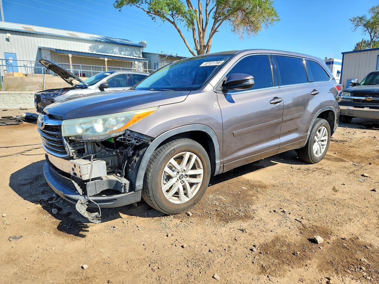 2016 TOYOTA HIGHLANDER LE | 5TDZKRFH4GS128543 | UPCARS