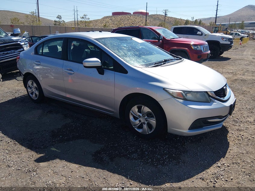 2014 HONDA CIVIC LX | 19XFB2F50EE262389 | UPCARS
