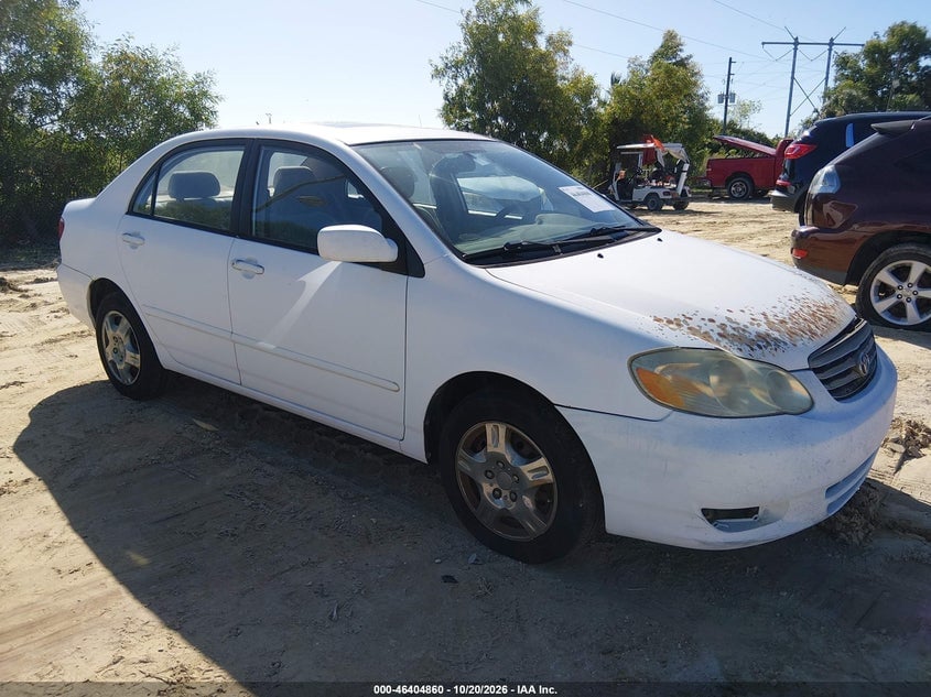 2004 TOYOTA COROLLA LE | 1NXBR32E24Z329902 | UPCARS
