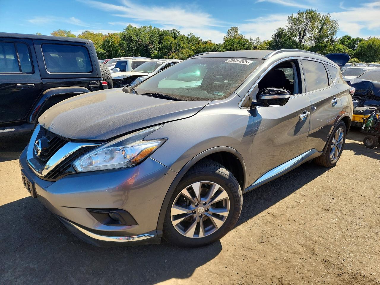 2015 NISSAN MURANO SV | 5N1AZ2MH7FN218529 | UPCARS