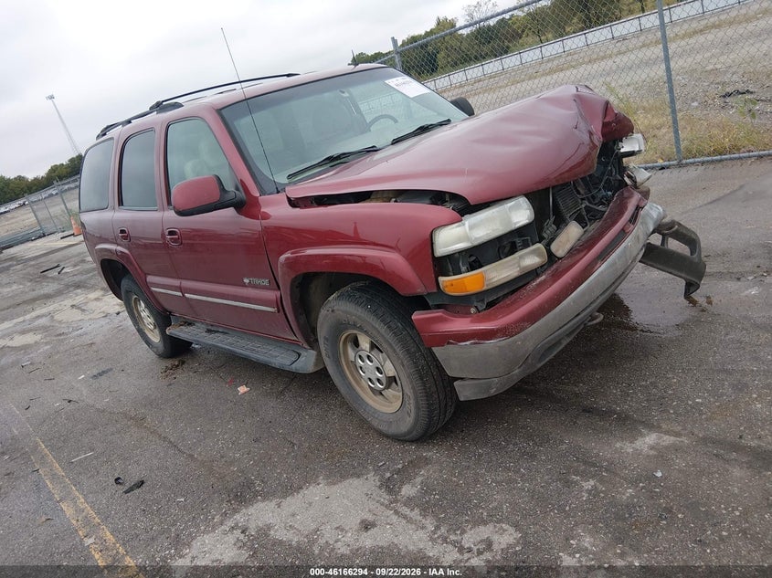 2002 CHEVROLET TAHOE LT | 1GNEK13Z12J213835 | UPCARS