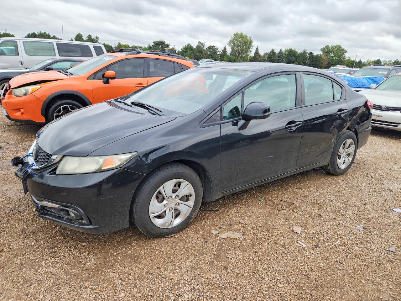 2013 HONDA CIVIC LX | 19XFB2F52DE038622 | UPCARS