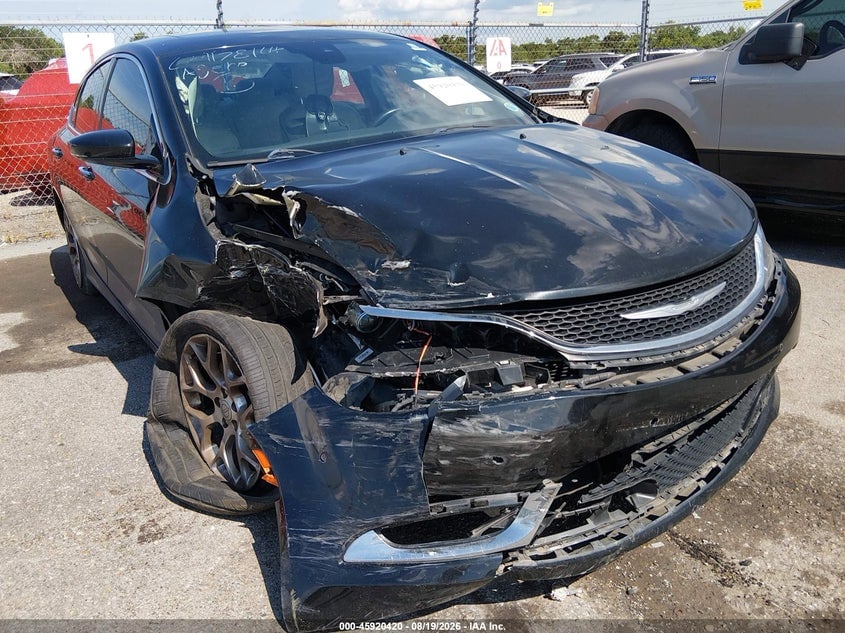 2015 CHRYSLER 200 C | 1C3CCCCG3FN706779 | UPCARS