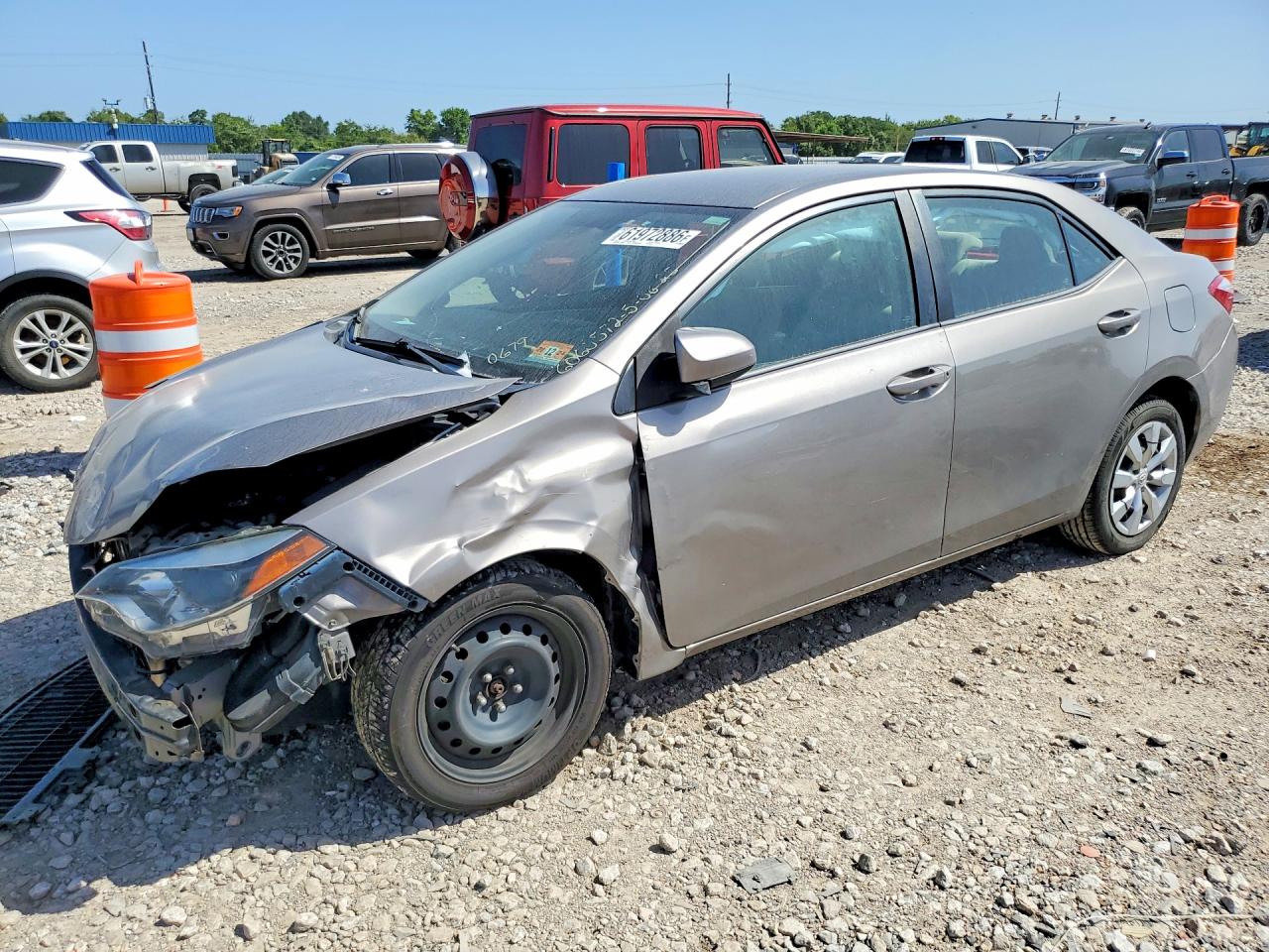 2015 TOYOTA COROLLA LE | 2T1BURHE9FC380679 | UPCARS