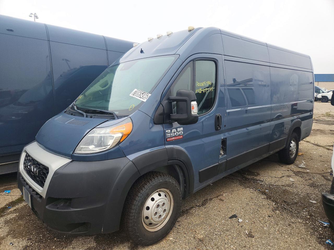 2021 RAM PROMASTER DELIVERY VAN | 3C6MRVJG8ME580103 | UPCARS