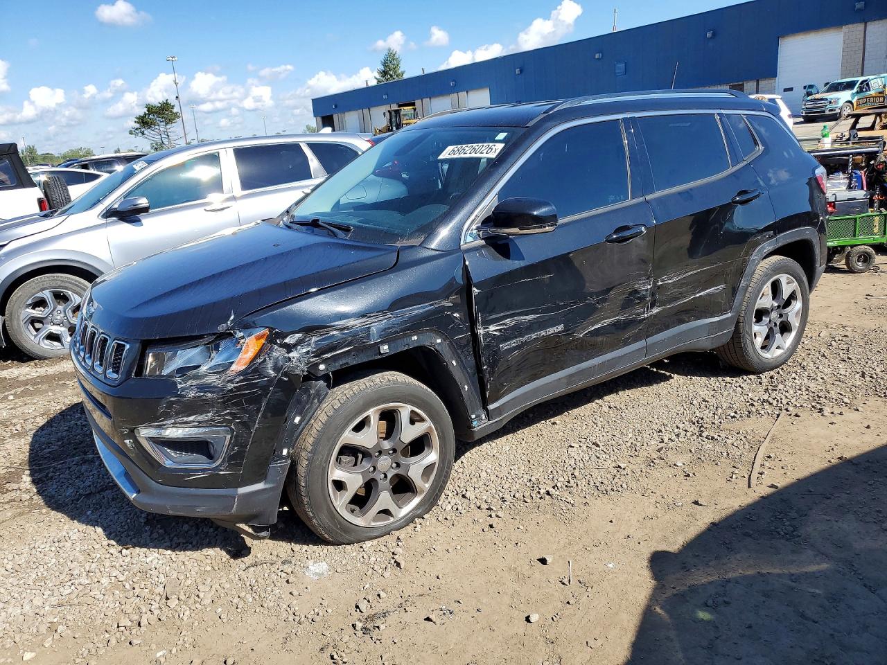 2019 JEEP COMPASS LIMITED | 3C4NJDCB8KT791682 | UPCARS