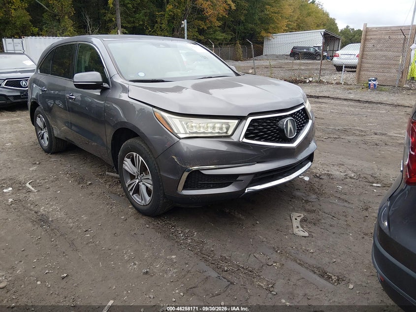 2019 ACURA MDX STANDARD | 5J8YD3H30KL009923 | UPCARS