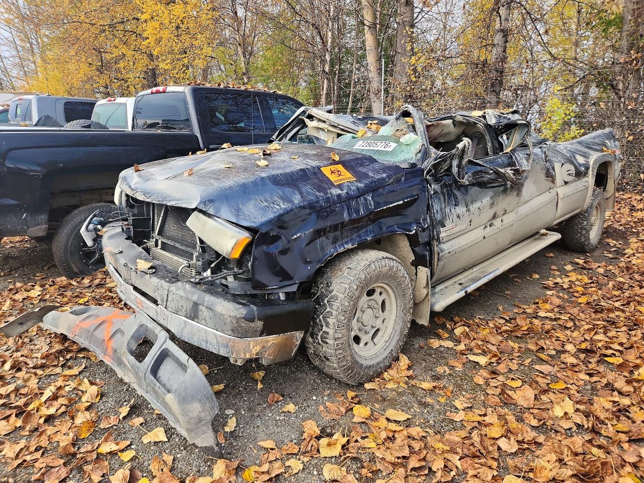 2006 CHEVROLET SILVERADO K2500 HEAVY DUTY | 1GCHK23256F109856 | UPCARS