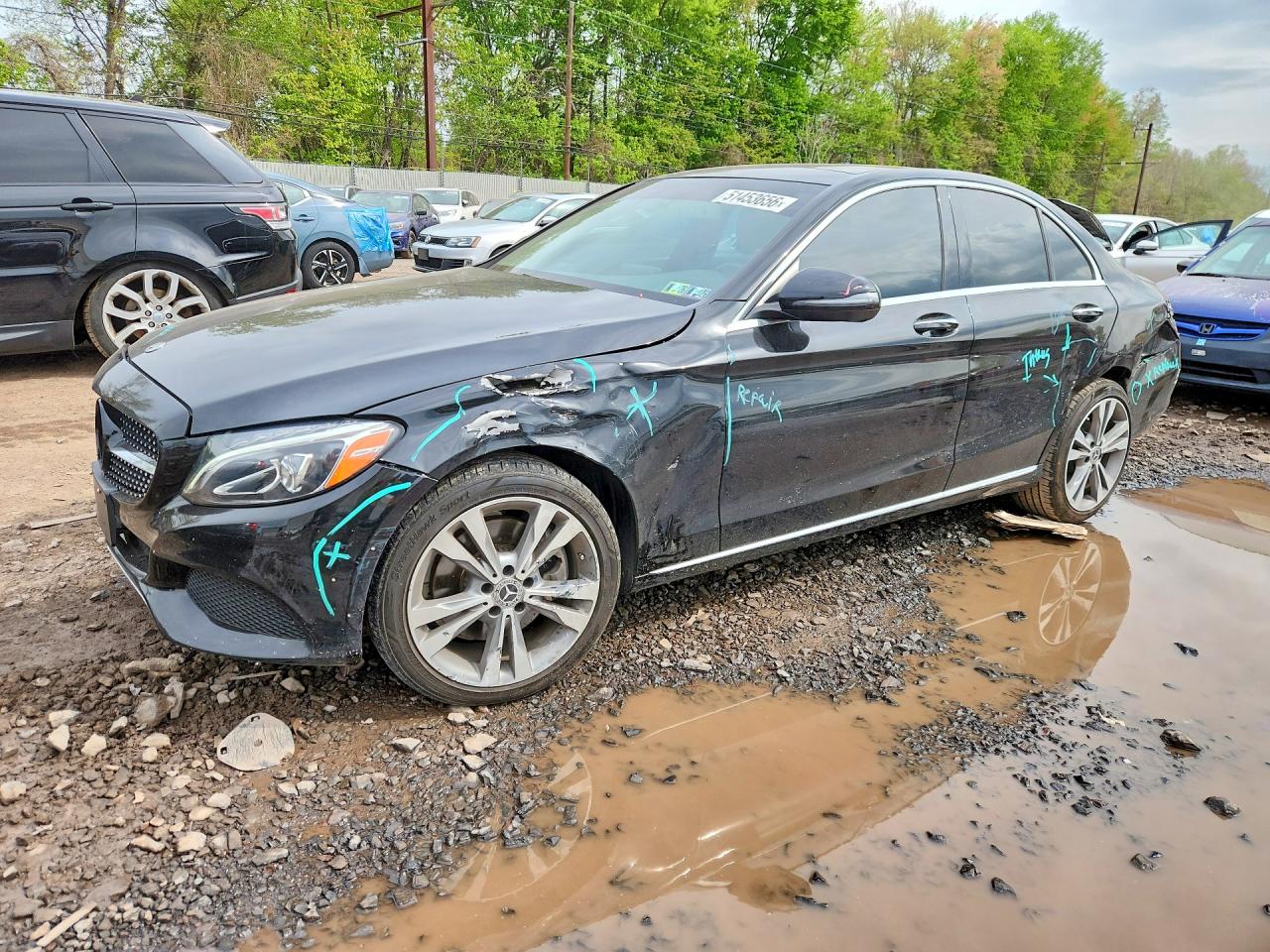 2018 MERCEDES-BENZ C-CLASS 300 4MATIC | 55SWF4KB6JU250925 | UPCARS