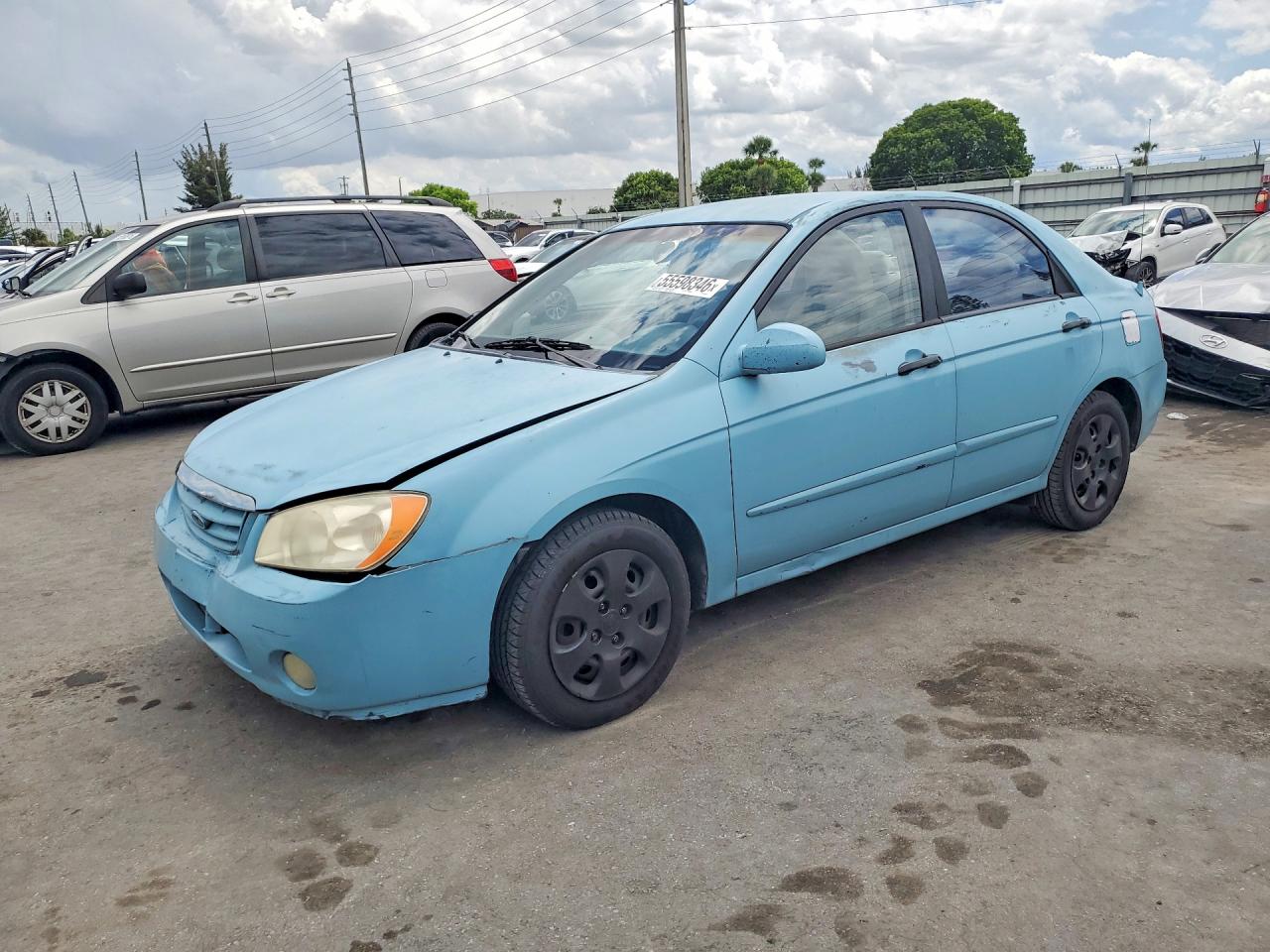 2005 KIA SPECTRA LX | KNAFE121655089510 | UPCARS