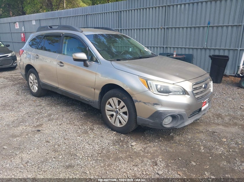2015 SUBARU OUTBACK 2.5I PREMIUM | 4S4BSACC7F3263782 | UPCARS