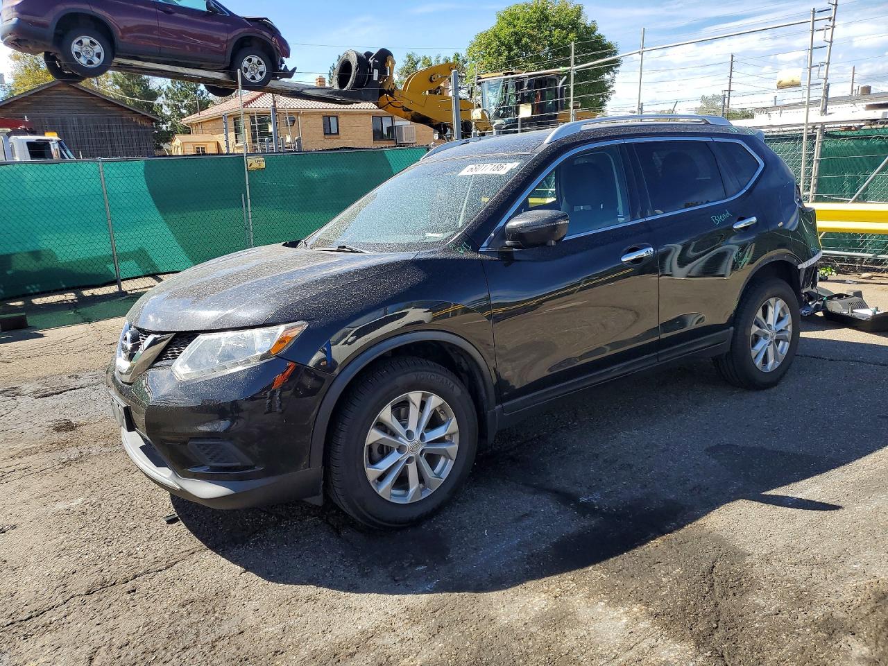 2016 NISSAN ROGUE SV | KNMAT2MV0GP646377 | UPCARS