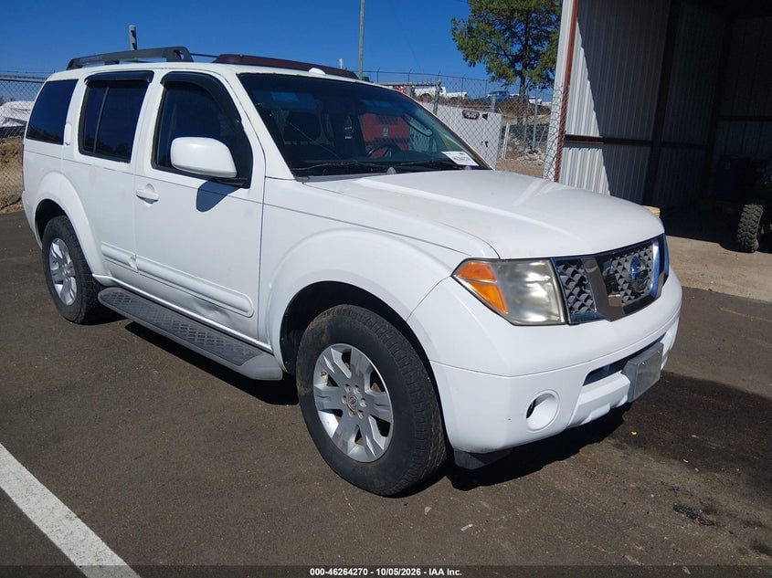 2007 NISSAN PATHFINDER LE/SE/XE | 5N1AR18U67C600601 | UPCARS