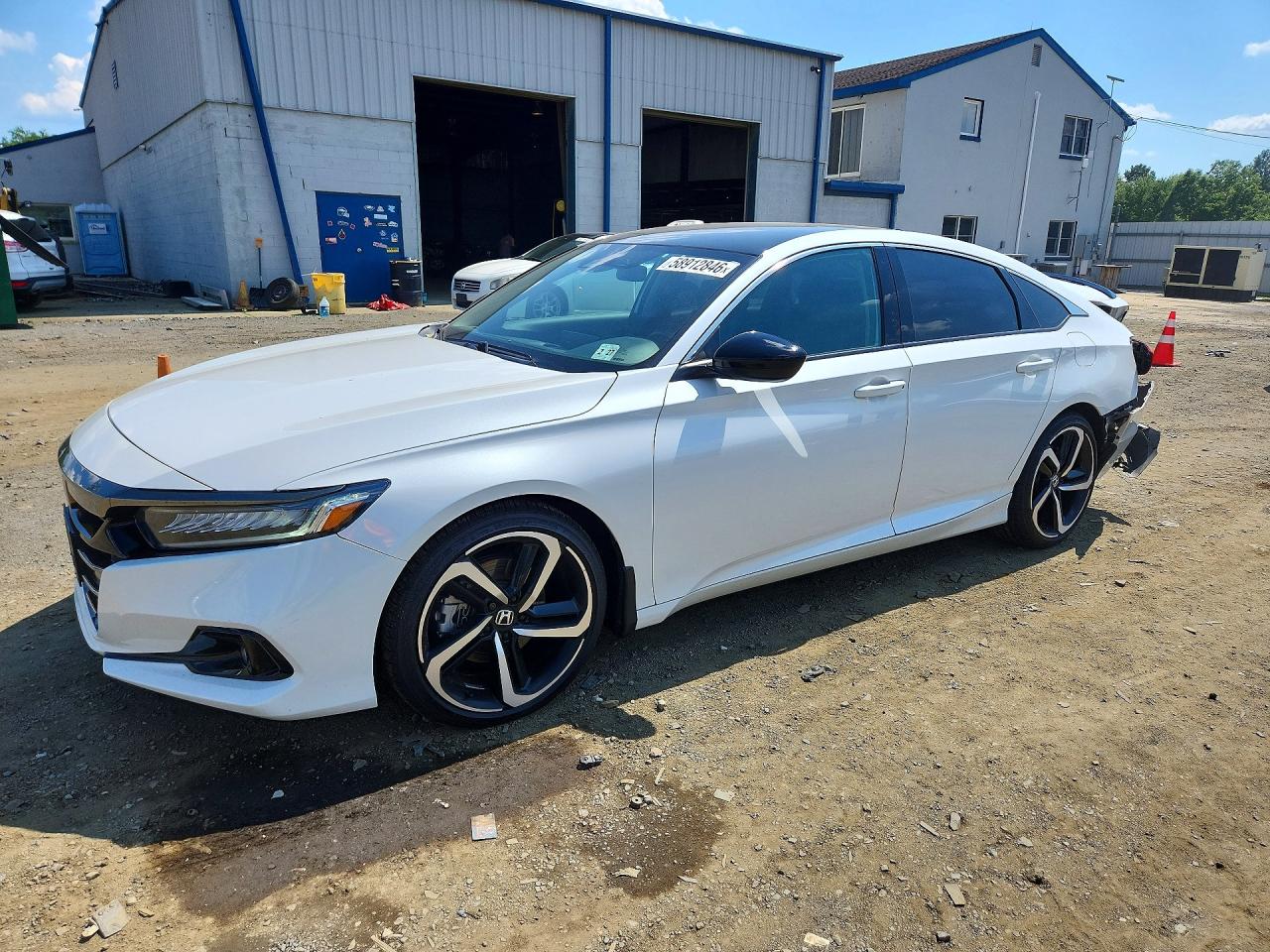 2022 HONDA ACCORD SPORT SE | 1HGCV1F41NA027130 | UPCARS