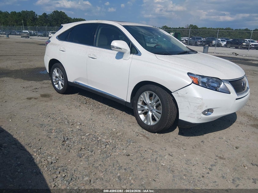 2010 LEXUS RX 450H | JTJZB1BA4A2000812 | UPCARS