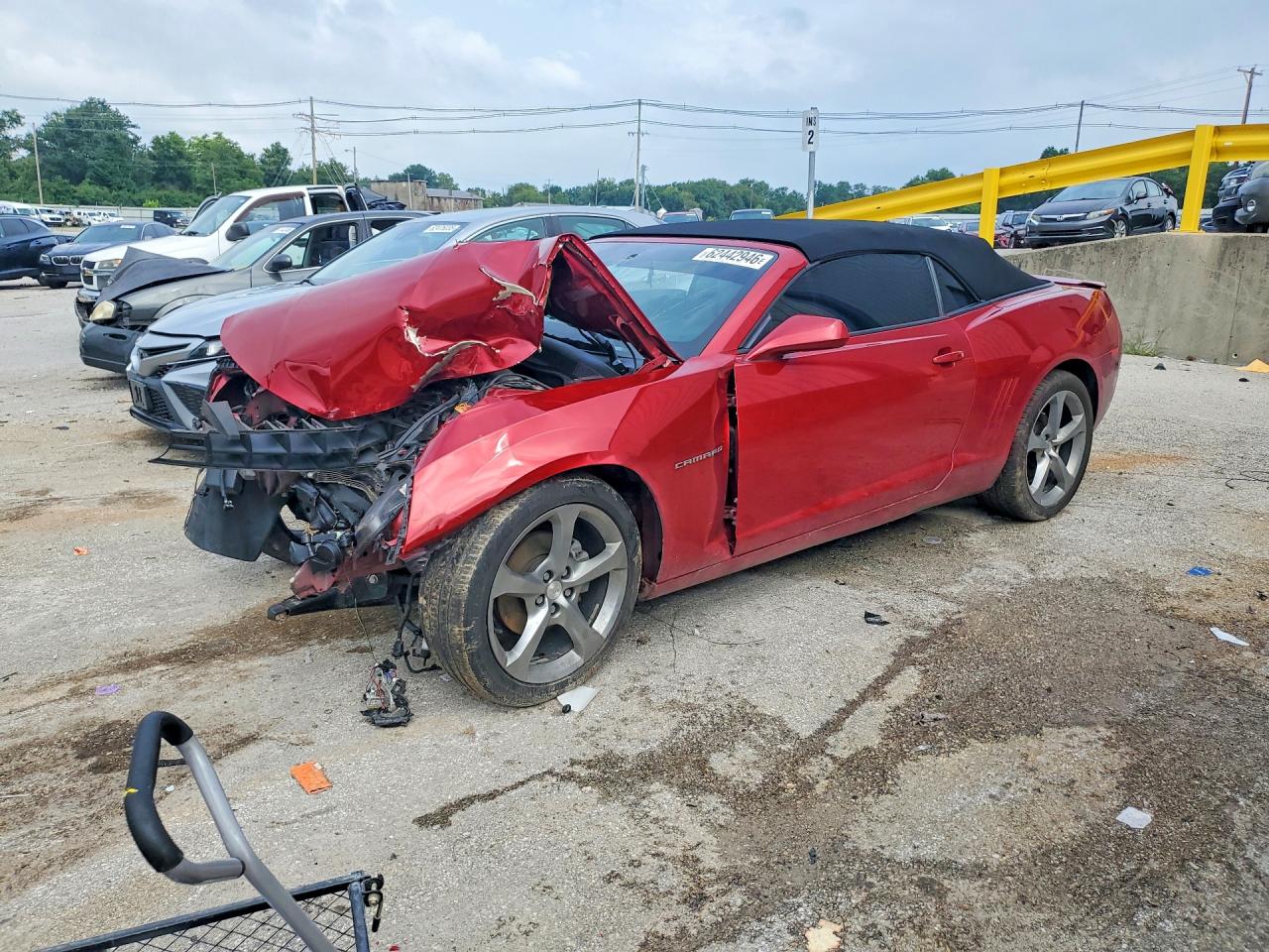 2013 CHEVROLET CAMARO LT | 2G1FC3D33D9193871 | UPCARS