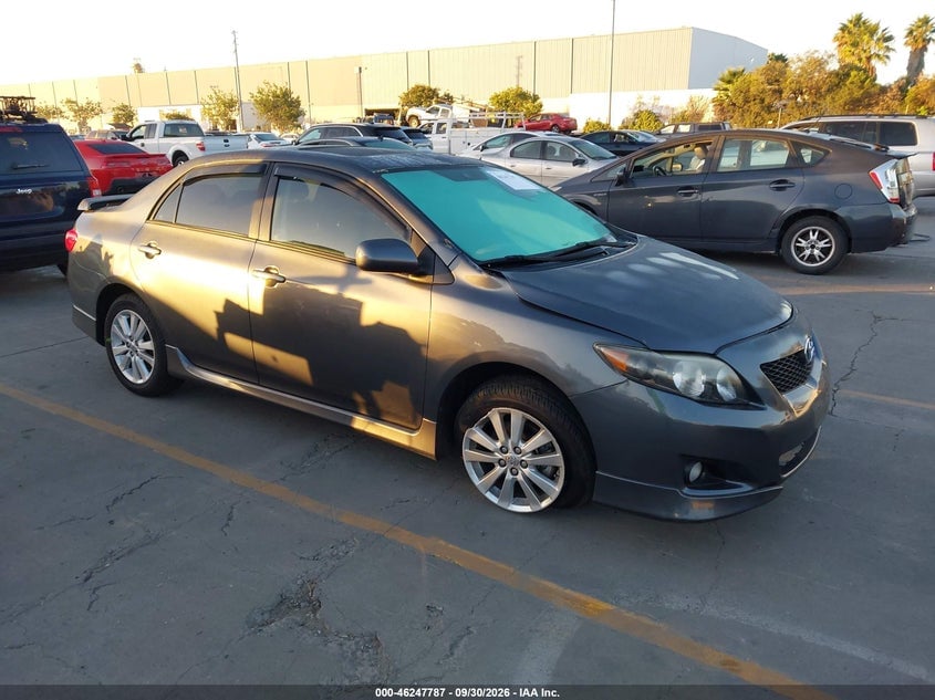 2010 TOYOTA COROLLA S | 2T1BU4EE0AC510221 | UPCARS