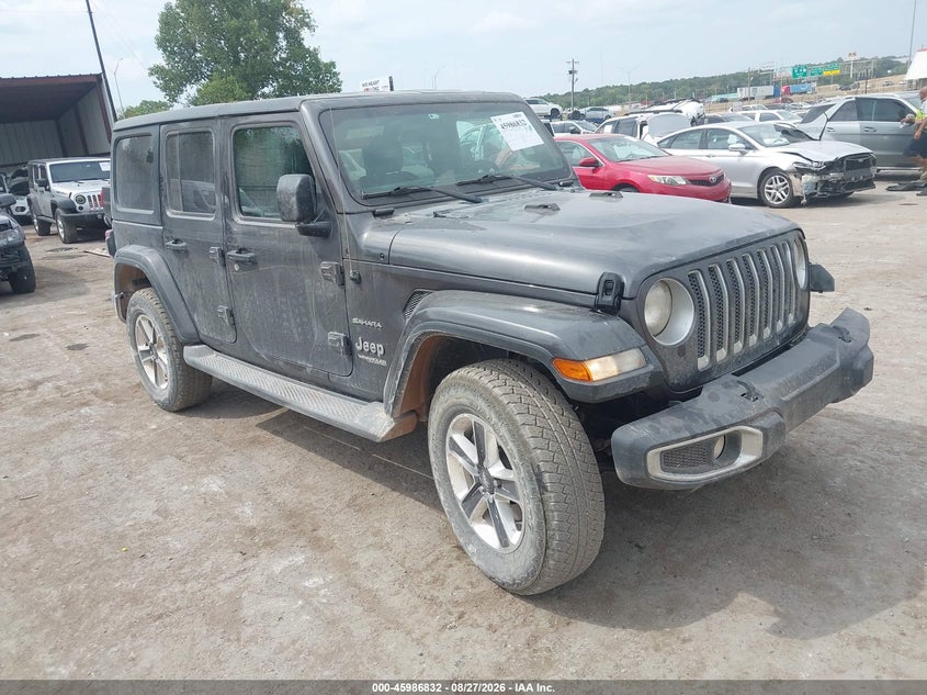 2018 JEEP WRANGLER UNLIMITED SAHARA 4X4 | 1C4HJXEG8JW156106 | UPCARS