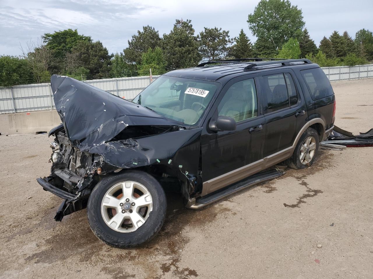 2003 FORD EXPLORER EDDIE BAUER | 1FMZU74K13UB83756 | UPCARS