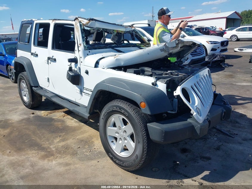 2017 JEEP WRANGLER UNLIMITED SPORT 4X4 | 1C4BJWDG9HL683181 | UPCARS