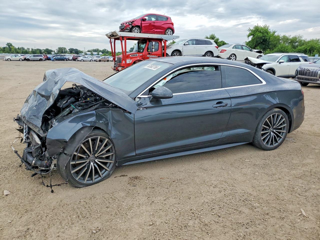 2019 AUDI A5 PREMIUM PLUS | WAUTNAF58KA047228 | UPCARS