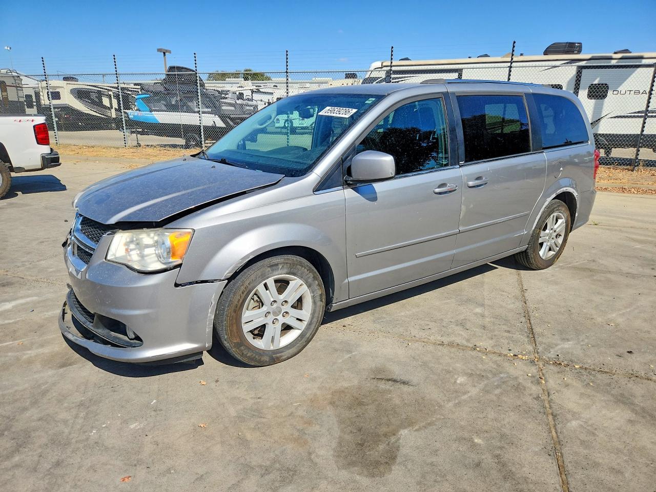 2013 DODGE CARAVAN CREW | 2C4RDGDG4DR596480 | UPCARS