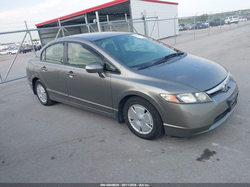 2007 HONDA CIVIC HYBRID | JHMFA36227S028610 | UPCARS