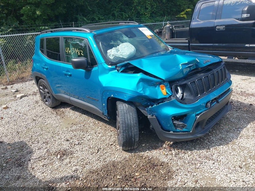 2021 JEEP RENEGADE LATITUDE FWD | ZACNJCBB6MPM96910 | UPCARS