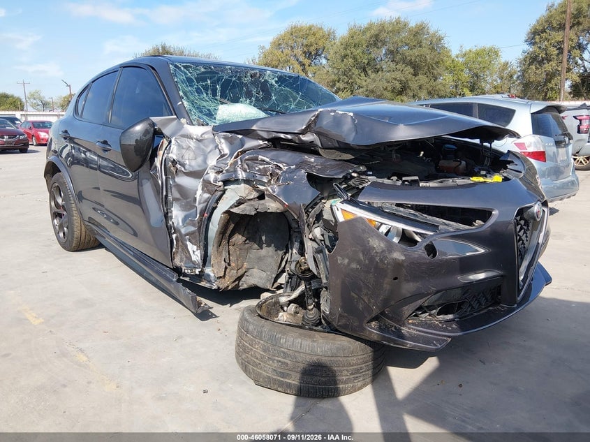 2021 ALFA ROMEO STELVIO QUADRIFOGLIO AWD | ZASPAKEV1M7D14093 | UPCARS