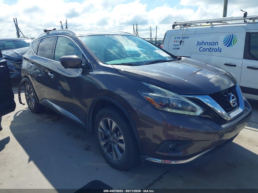 2018 NISSAN MURANO SL | 5N1AZ2MG6JN150417 | UPCARS