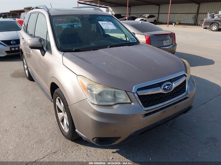 2014 SUBARU FORESTER 2.5I PREMIUM | JF2SJAEC4EH437248 | UPCARS