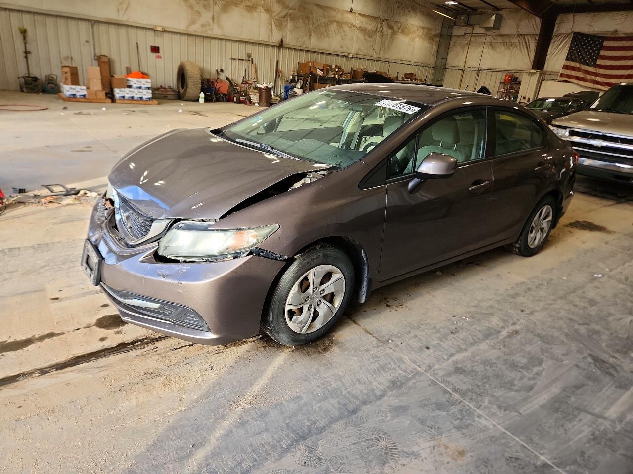2013 HONDA CIVIC LX | 19XFB2F54DE094027 | UPCARS