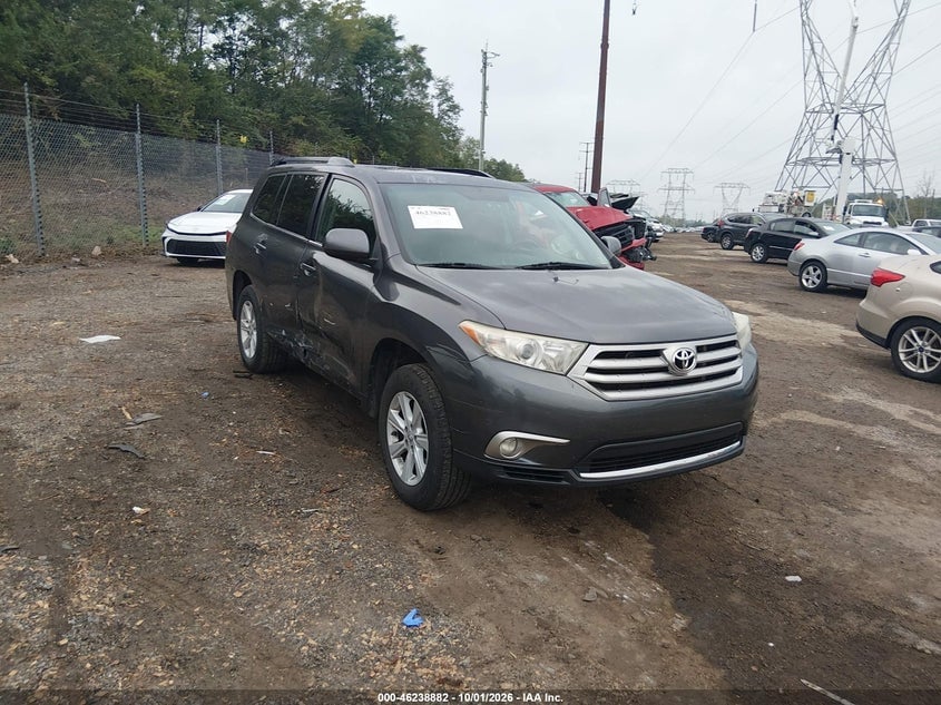 2013 TOYOTA HIGHLANDER SE V6 | 5TDBK3EH3DS274492 | UPCARS