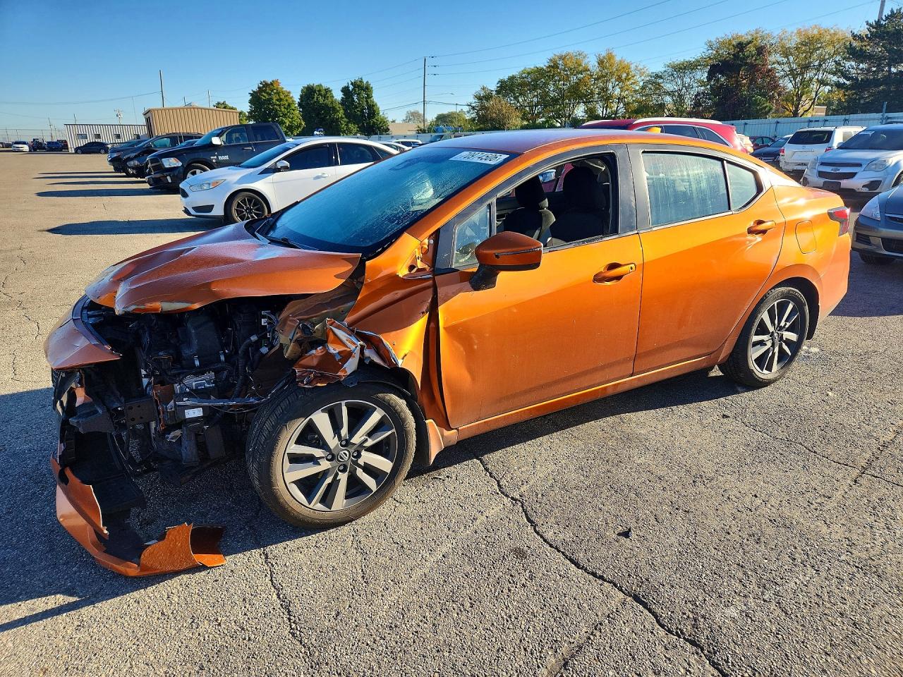 2021 NISSAN VERSA SV | 3N1CN8EV1ML906509 | UPCARS
