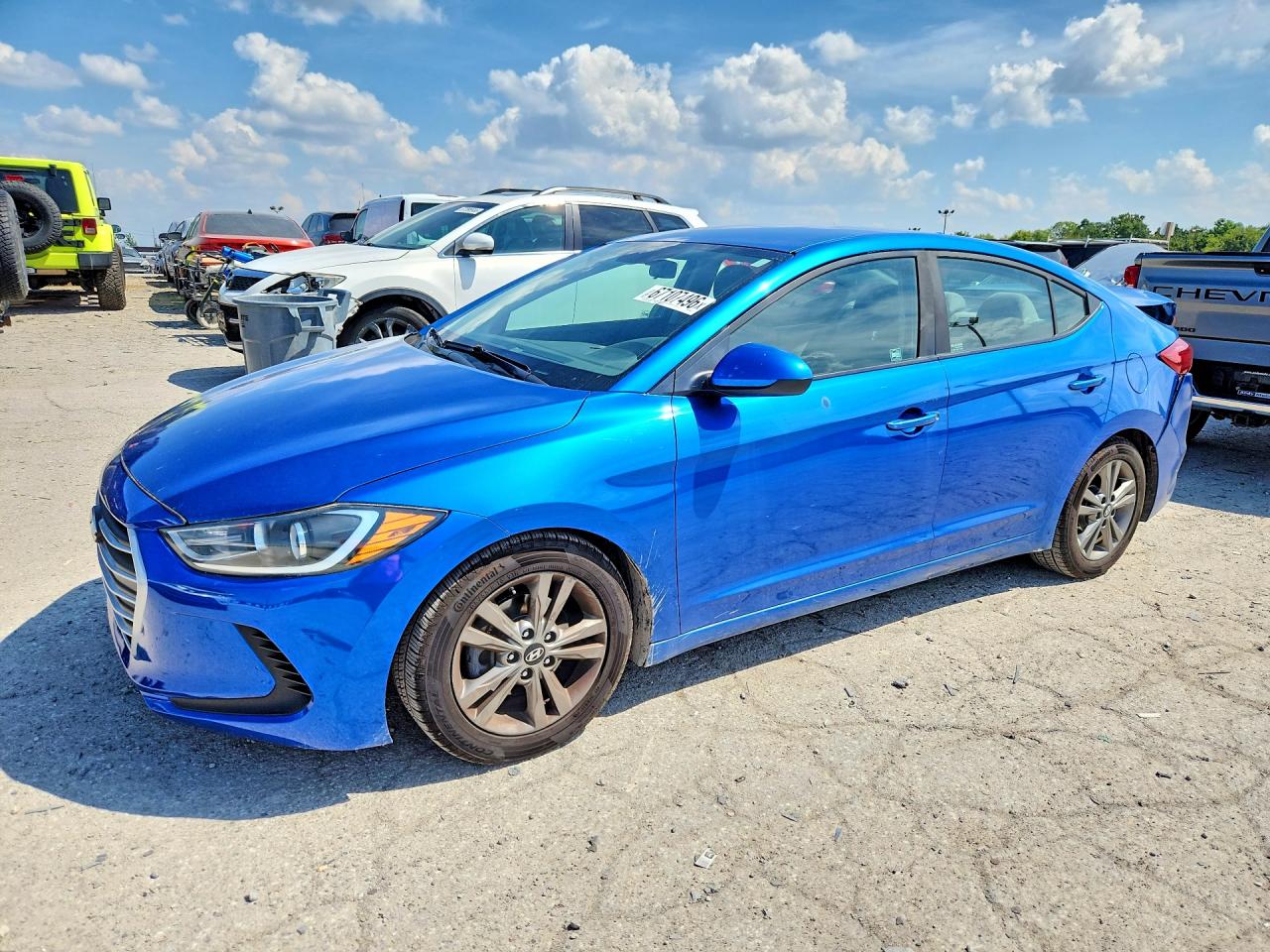2018 HYUNDAI ELANTRA SEL | 5NPD84LF9JH391641 | UPCARS