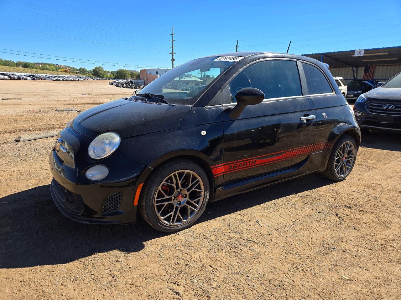 2015 FIAT 500 ABARTH | 3C3CFFFH7FT597465 | UPCARS