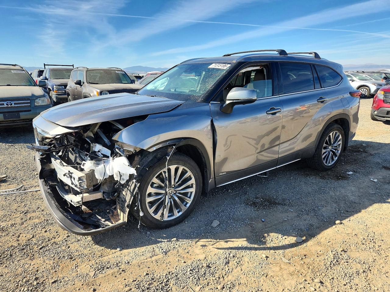 2025 TOYOTA HIGHLANDER LIMITED 25TH EDITION | 5TDKBRCH9SS648672 | UPCARS