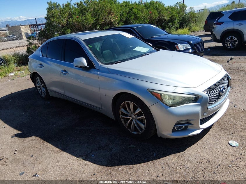 2014 INFINITI Q50 PREMIUM | JN1BV7AP1EM677981 | UPCARS