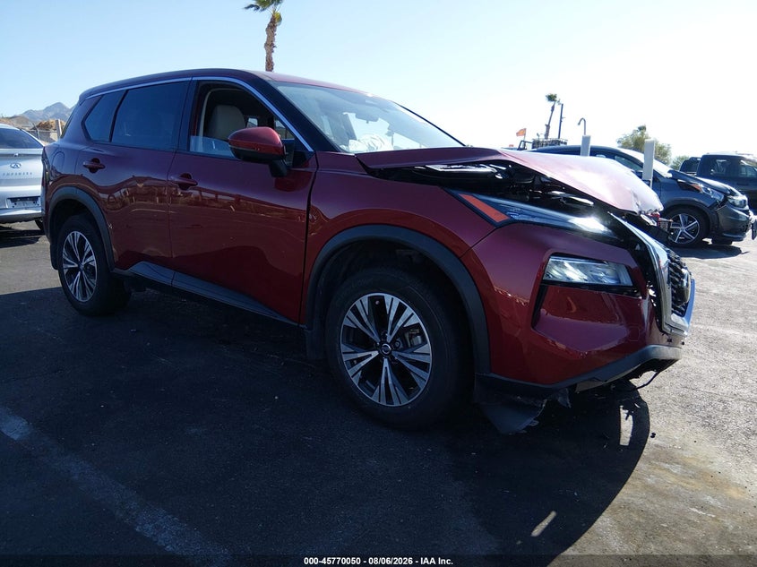 2021 NISSAN ROGUE SV FWD | JN8AT3BA2MW012838 | UPCARS