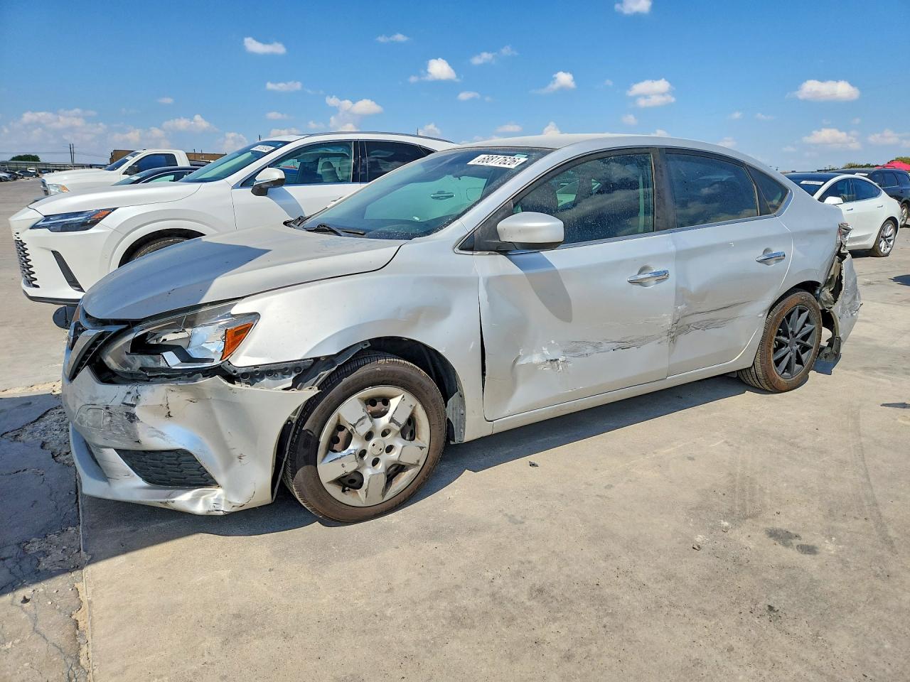 2017 NISSAN SENTRA S | 3N1AB7AP4HY302060 | UPCARS